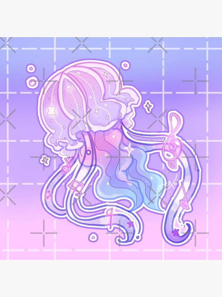 Jellyfish Princess Throw Pillow - Image 2