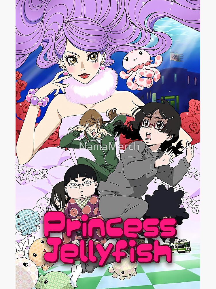 Princess Jellyfish Funny Shower Curtain - Image 2