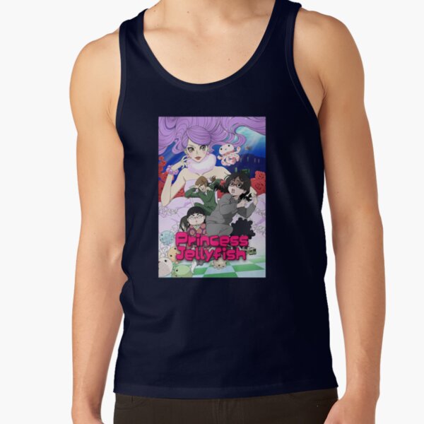 Princess Jellyfish Funny Manga Tank Top - Image 5