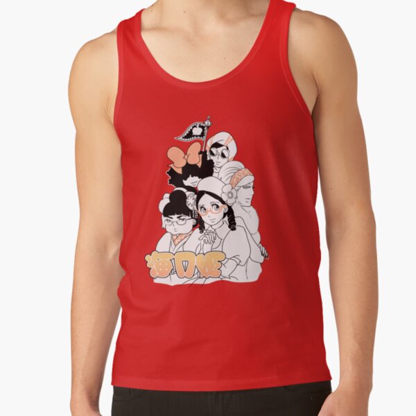 Princess Jellyfish Cute Character Tank Top - Image 4