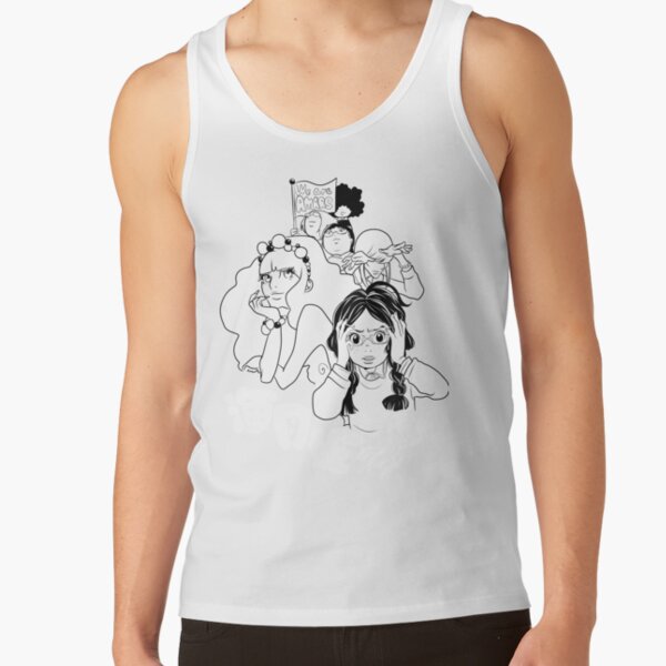 Princess Jellyfish Cute Anime Tank Top - Image 2
