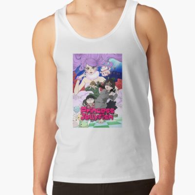 Princess Jellyfish Funny Manga Tank Top