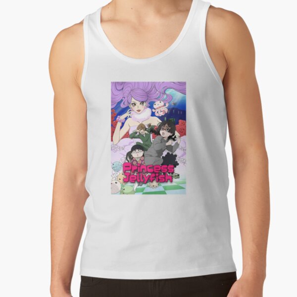 Princess Jellyfish Funny Manga Tank Top