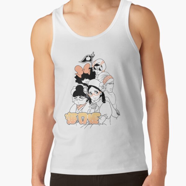 Princess Jellyfish Cute Character Tank Top - Image 2