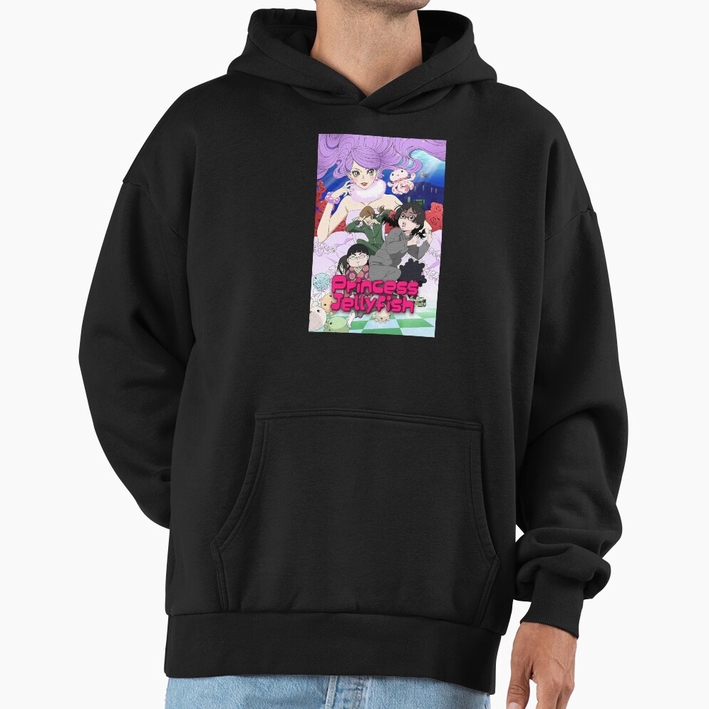 Princess Jellyfish Funny Manga Hoodie - Image 2