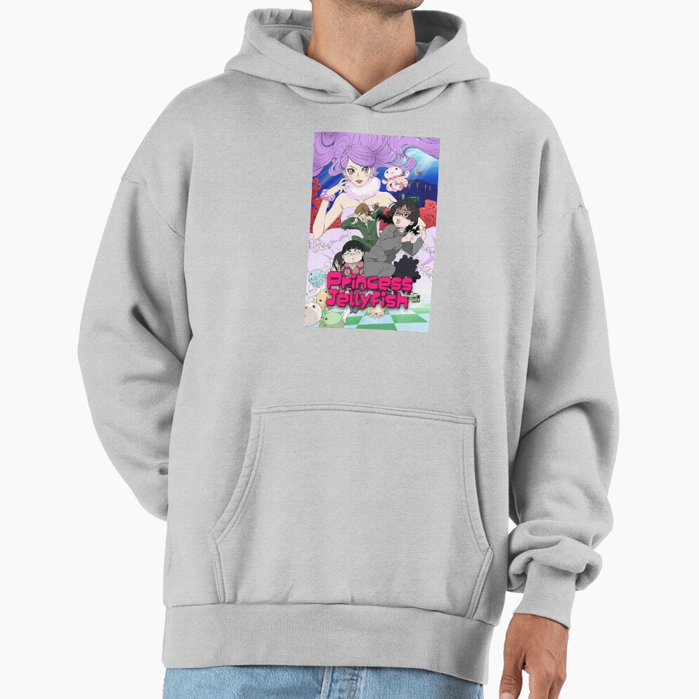 Princess Jellyfish Funny Manga Hoodie - Image 4