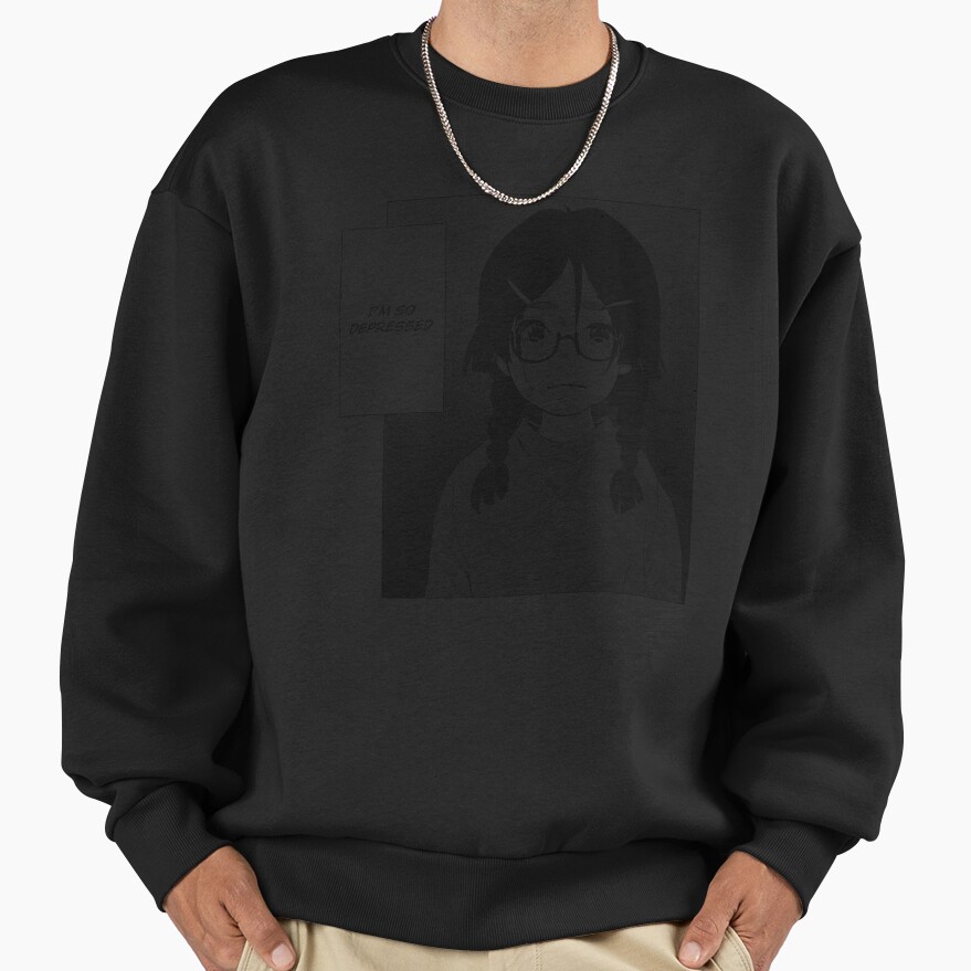 Princess Jellyfish Manga Transparent Sweatshirt - Image 2