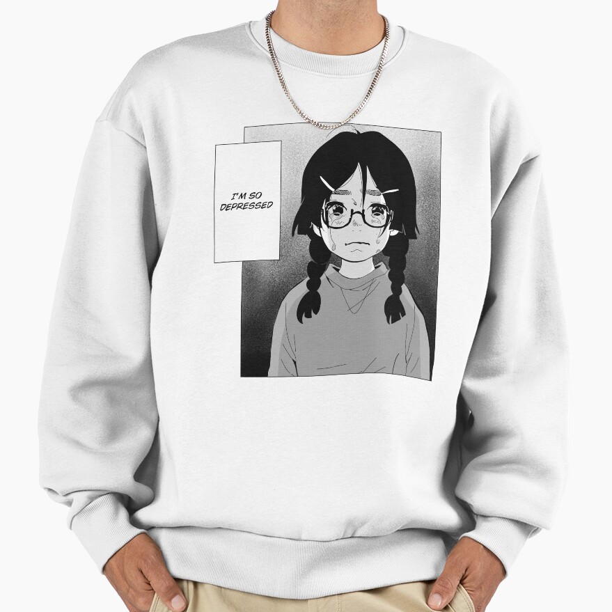 Princess Jellyfish Manga Transparent Sweatshirt