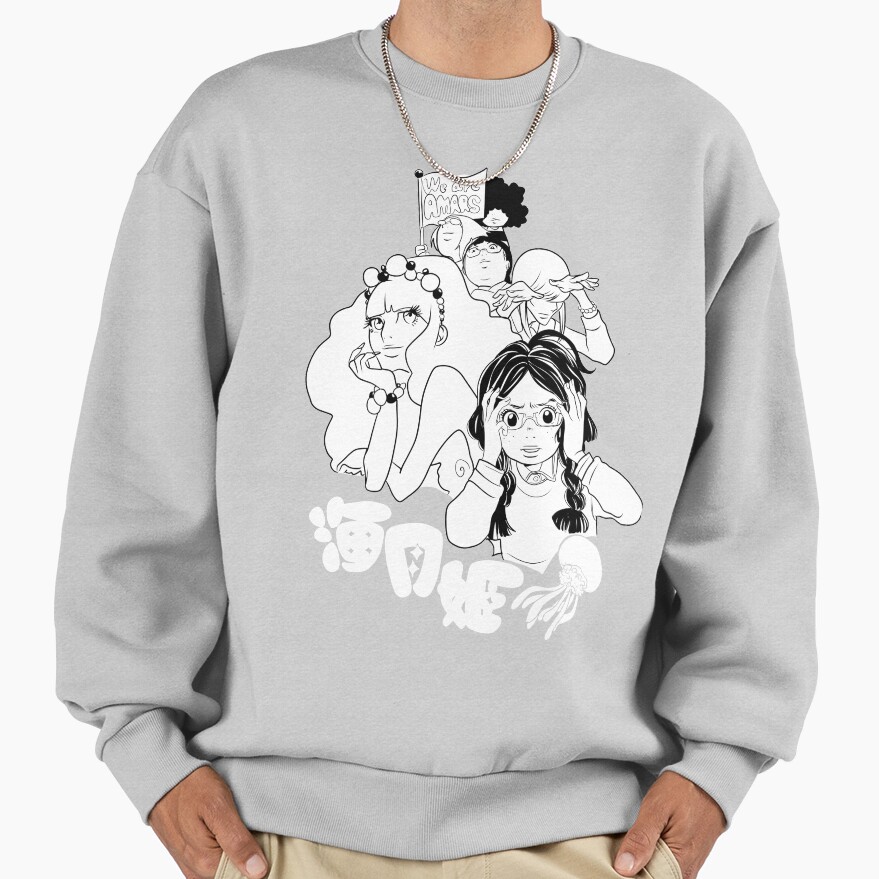 Princess Jellyfish Cute Anime Sweatshirt - Image 4