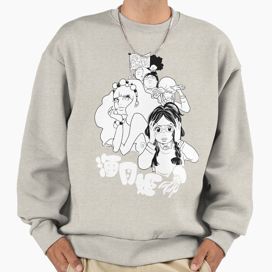 Princess Jellyfish Cute Anime Sweatshirt - Image 3