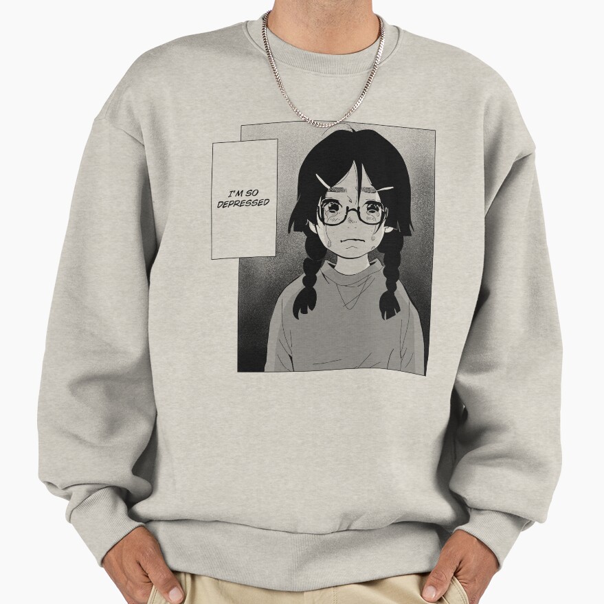 Princess Jellyfish Manga Transparent Sweatshirt - Image 3