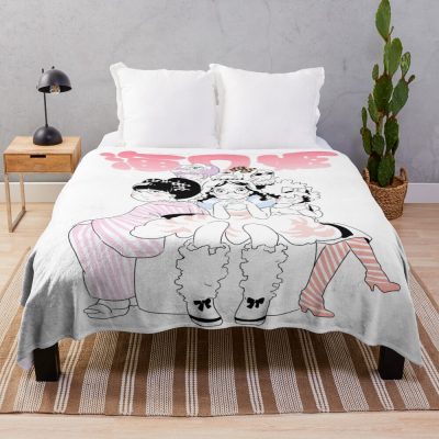 Princess Jellyfish Funny Throw Blanket