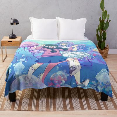 Kuranosuke And Tsukimi Jp Throw Blanket