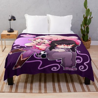 Jellyfish Gals Throw Blanket
