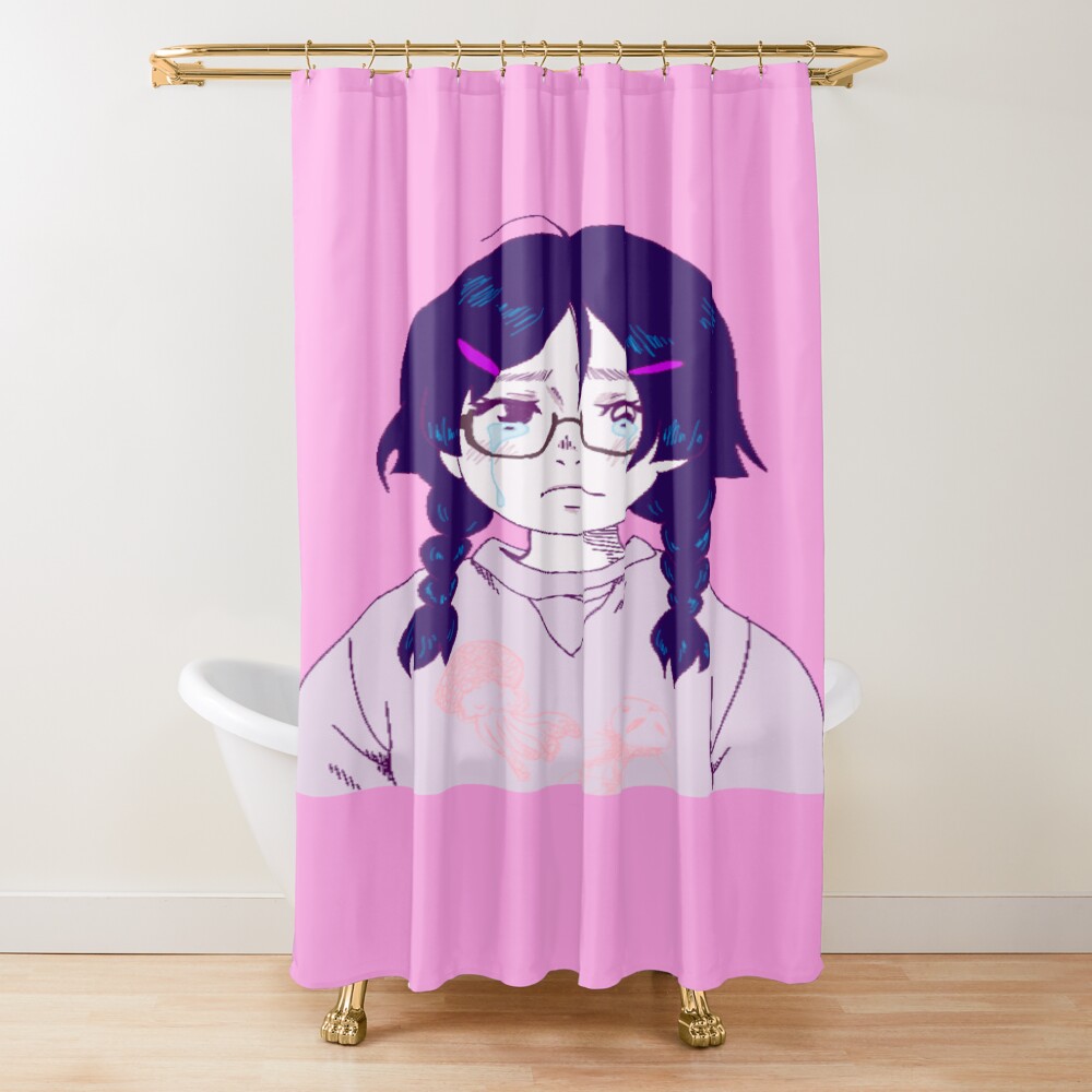 Don T Cry Princess Shower Curtain