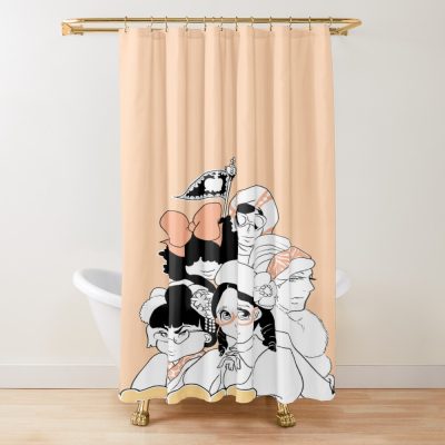 Princess Jellyfish Shower Curtain