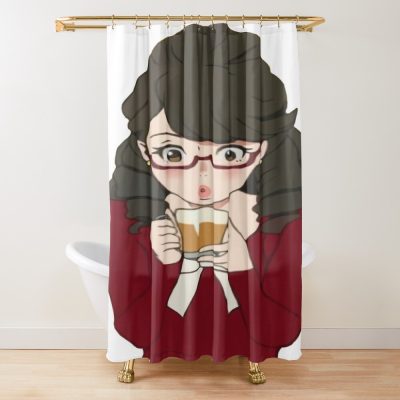 Princess Jellyfish Chibi Shower Curtain