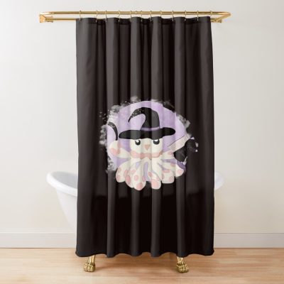 Princess Witch Jellyfish Shower Curtain