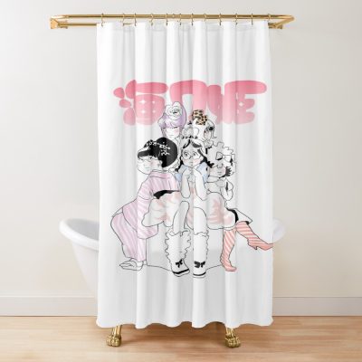 Princess Jellyfish Cuties Shower Curtain