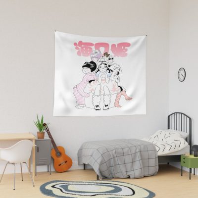 Princess Jellyfish Funny Tapestry