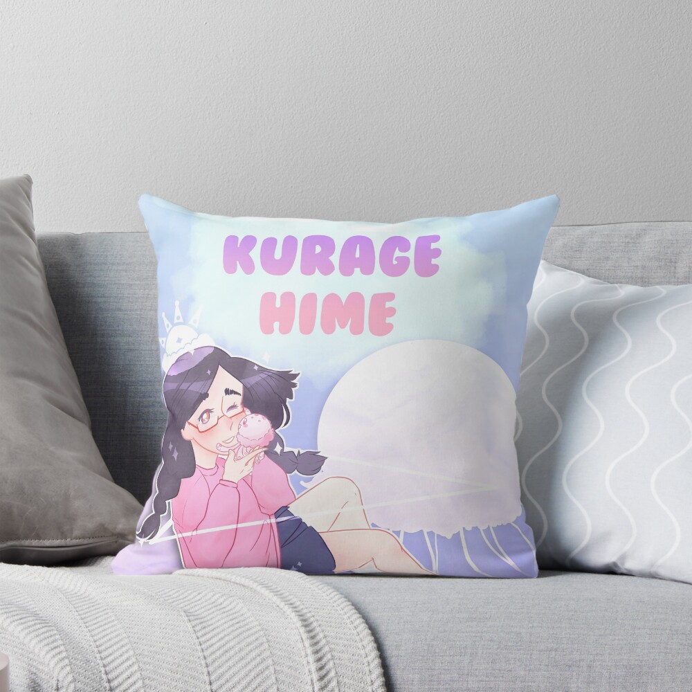 Princess Jellyfish Tsukimi Kurashita Throw Pillow
