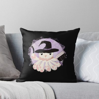 Princess Witch Jellyfish Throw Pillow